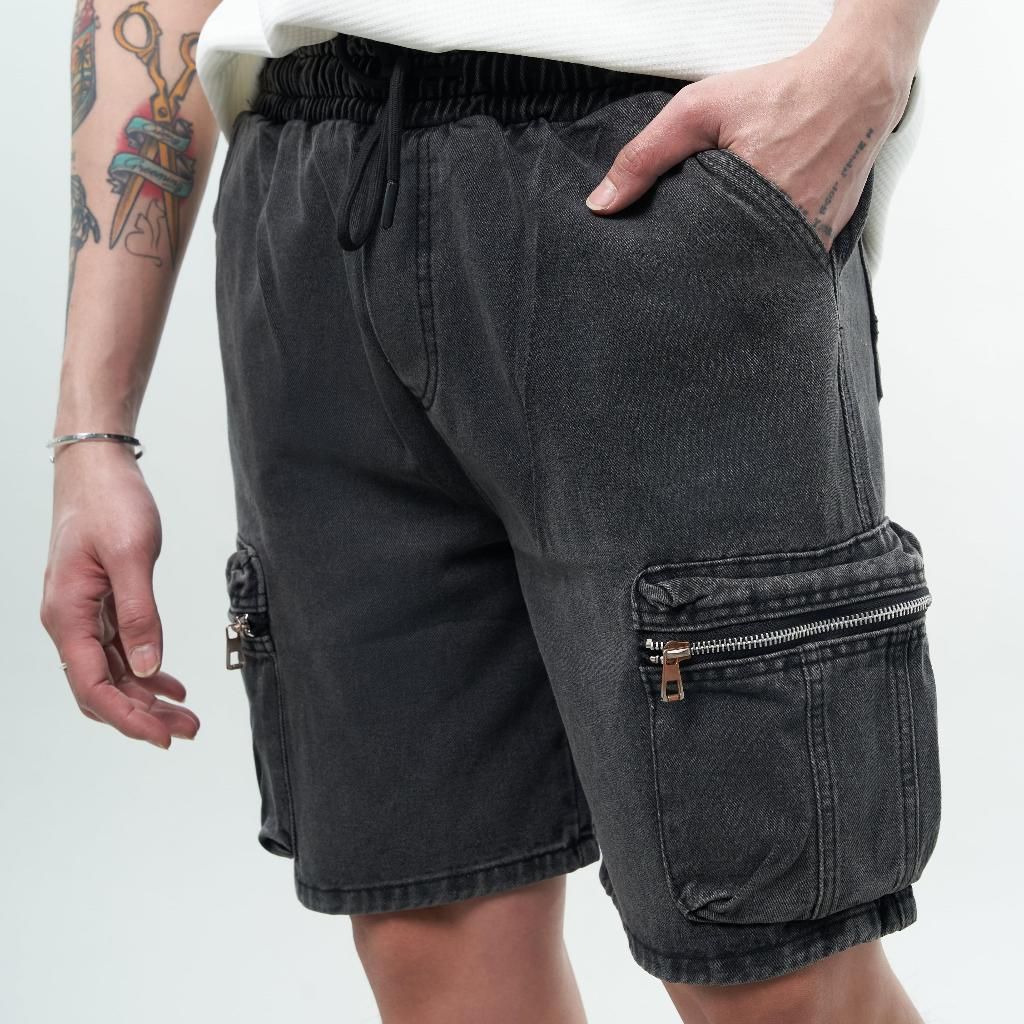 Quần Short Demin NEWSEVEN Denim Zip QS.329