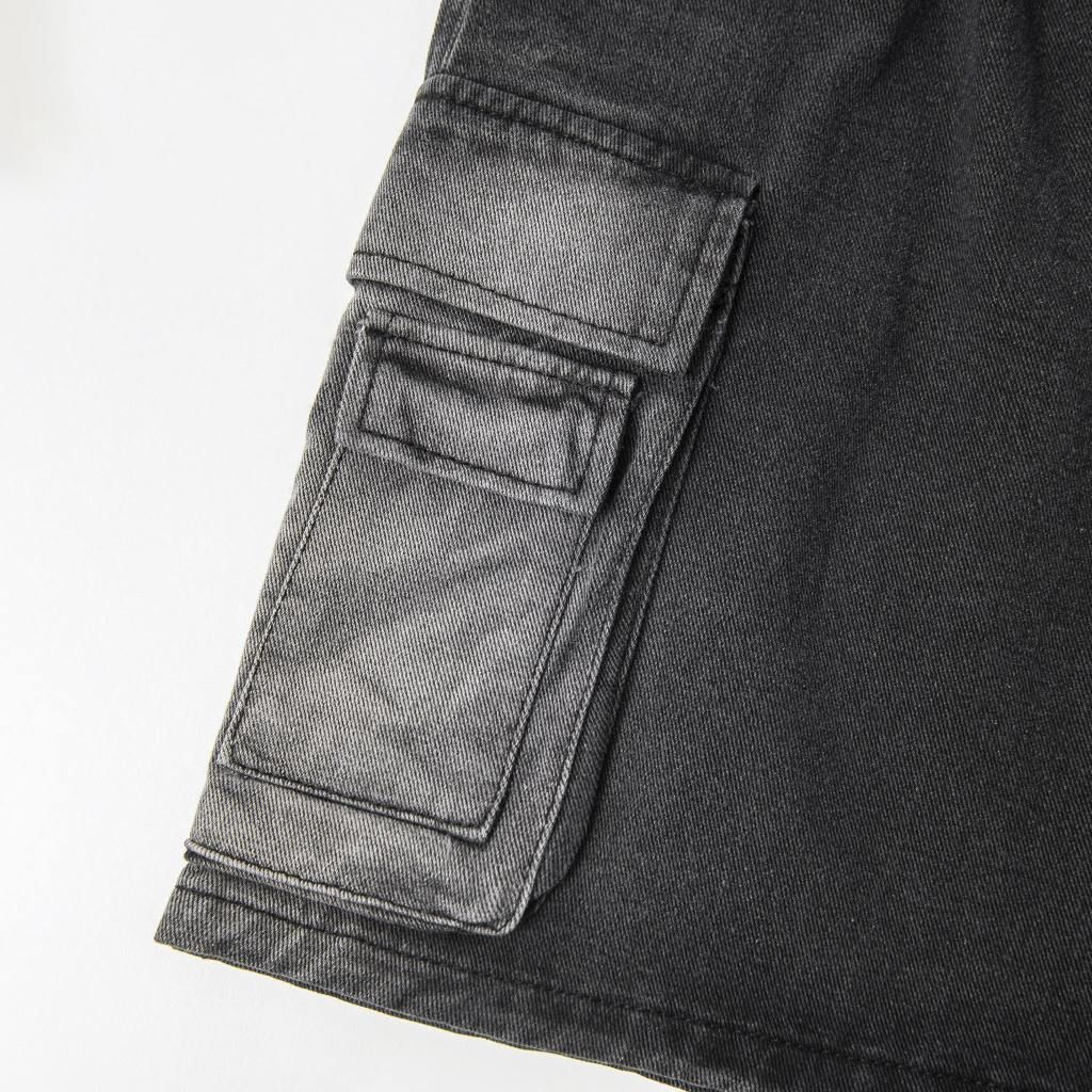 Quần Short Denim Túi Hộp NEWSEVEN Pockets Denim QS.344