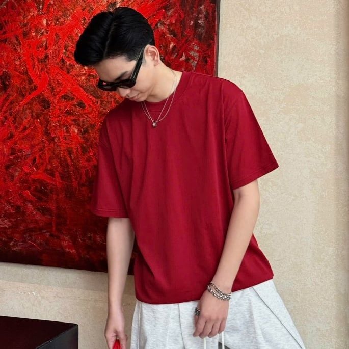 Áo Thun Trơn COTTON COMFITEX FABRIC CHỐNG NHĂN 240Gsm NEWSEVEN Form Oversize Unisex Nam Nữ AT.500