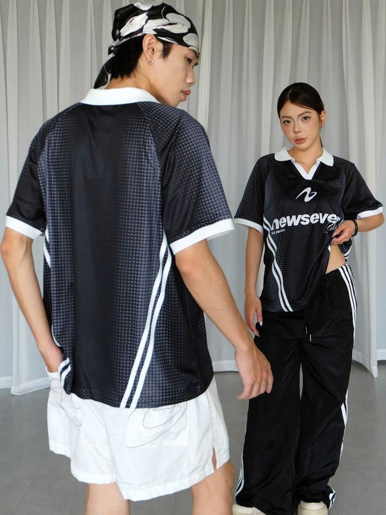 Áo Thun Thể Thao Cộc Tay NEWSEVEN Halftone Jersey NAT.535