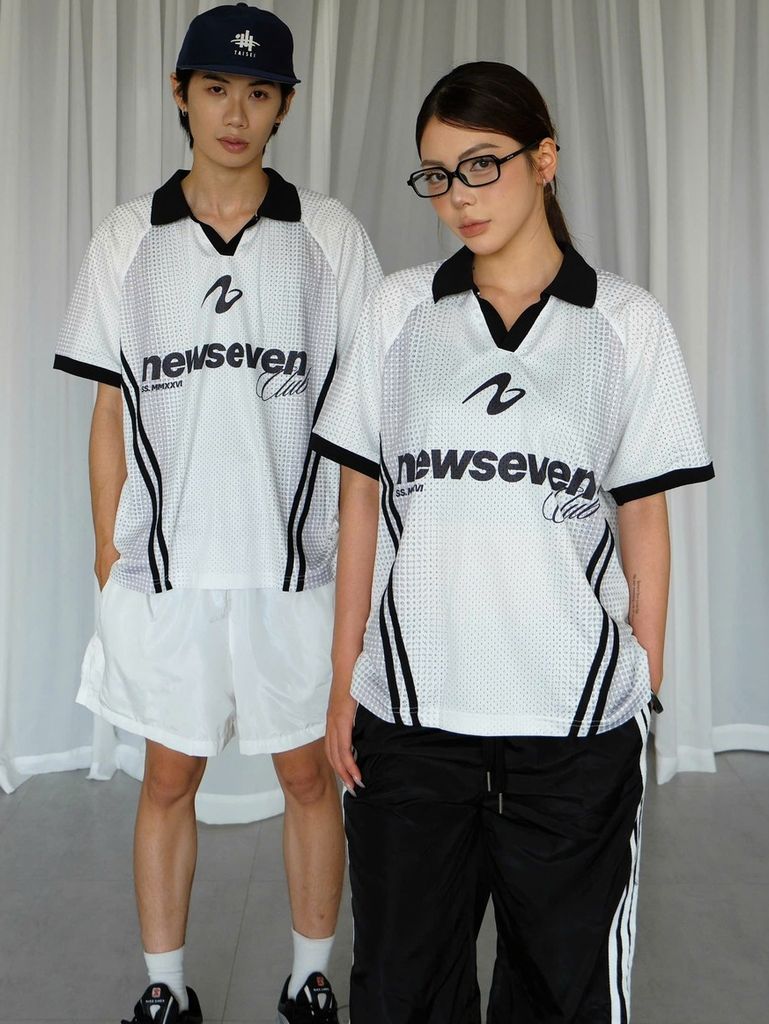 Áo Thun Thể Thao Cộc Tay NEWSEVEN Halftone Jersey NAT.535
