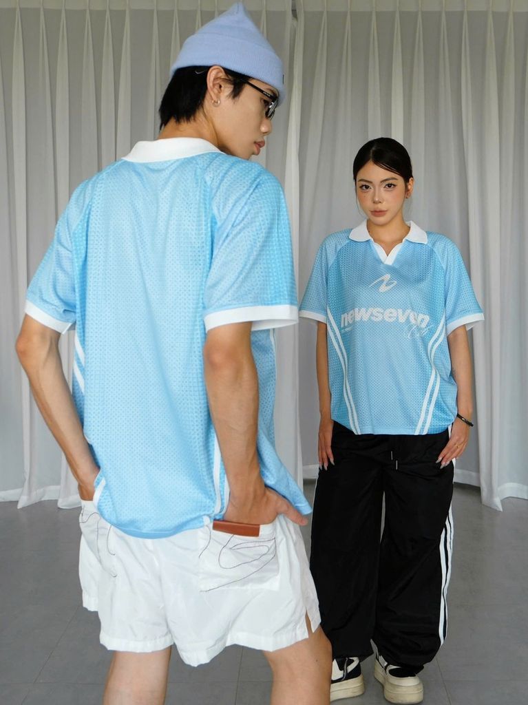 Áo Thun Thể Thao Cộc Tay NEWSEVEN Halftone Jersey NAT.535