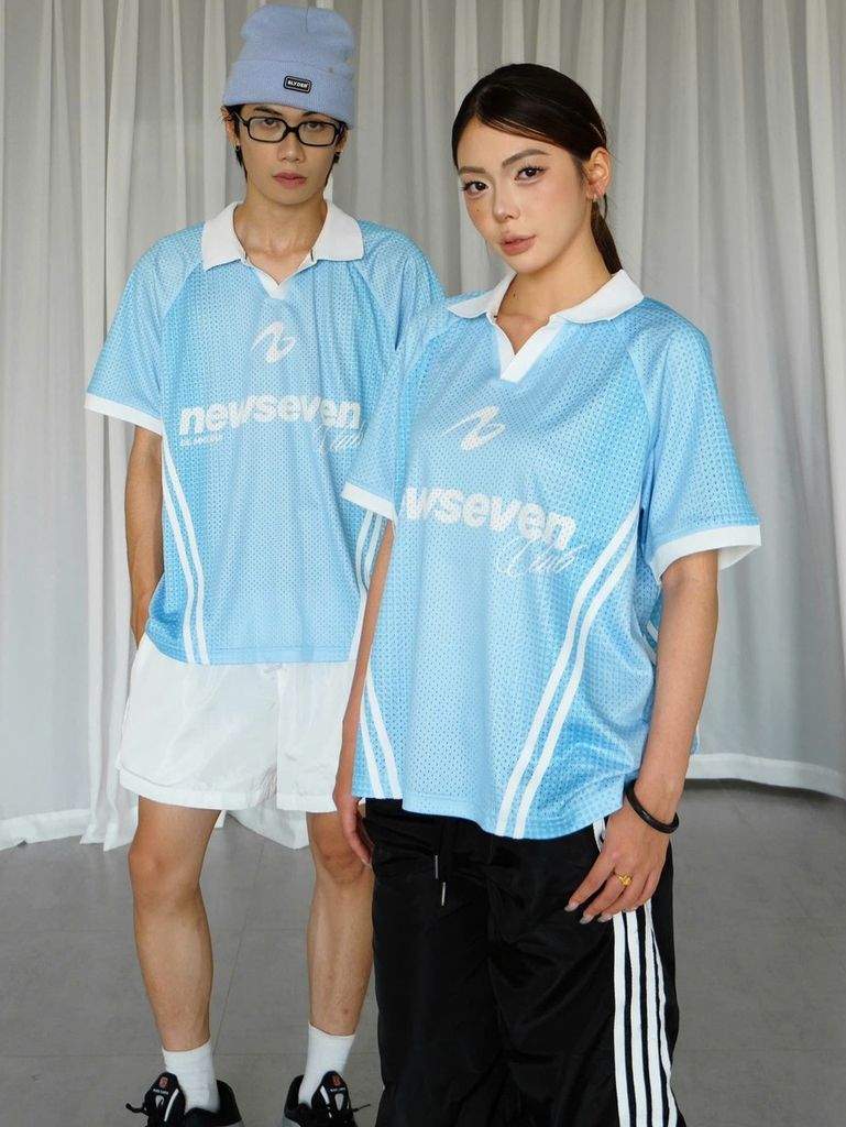 Áo Thun Thể Thao Cộc Tay NEWSEVEN Halftone Jersey NAT.535