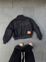Áo Khoác Kaki Trần Bông NSEVEN Kaki Bomber Jacket Winter2025 NAK.453