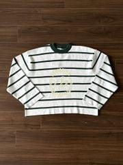 Áo Len Dệt Dài Tay SHIELD STRIPED CROP KNIT NEWSEVEN NAD.494