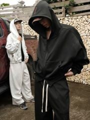 Áo Khoác Nỉ Boxy NSEVEN SEPTGALLERY Boxy Zip Jacket NHD.490