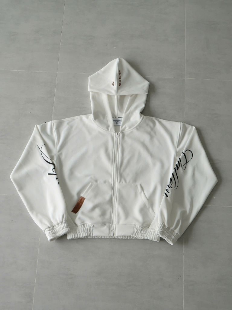 Áo Khoác Nỉ Boxy NSEVEN SEPTGALLERY Boxy Zip Jacket NHD.490