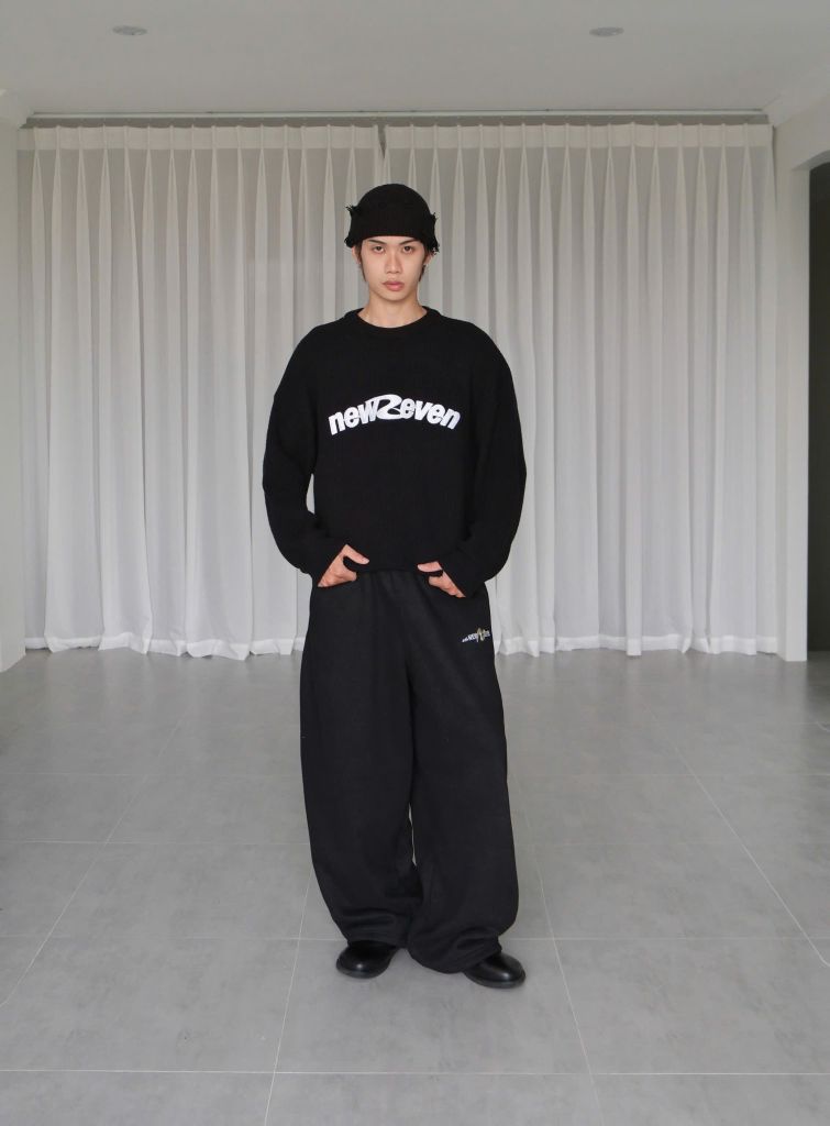 Áo Len Dệt ICONIC Nseven KNIT Unisex Form Rộng 492