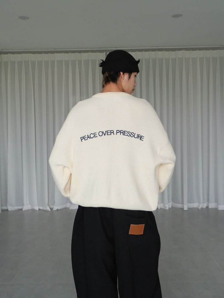 Áo Len Dệt ICONIC Nseven KNIT Unisex Form Rộng 492