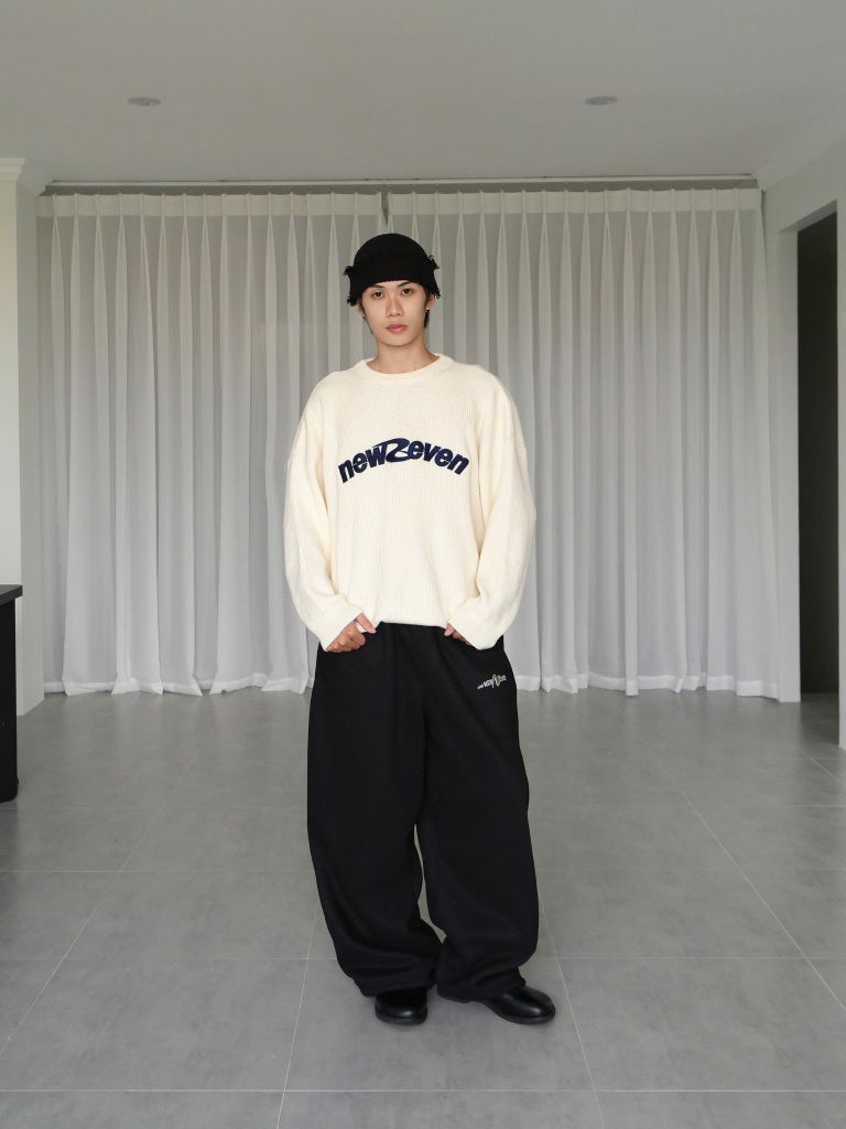 Áo Len Dệt ICONIC Nseven KNIT Unisex Form Rộng 492