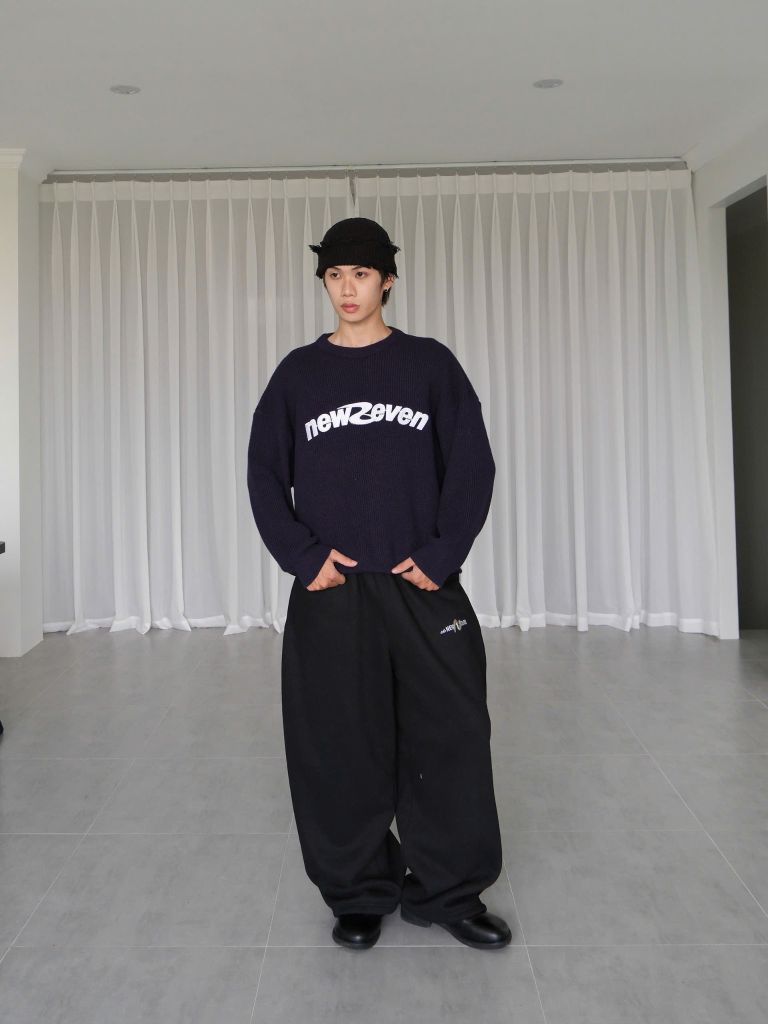 Áo Len Dệt ICONIC Nseven KNIT Unisex Form Rộng 492