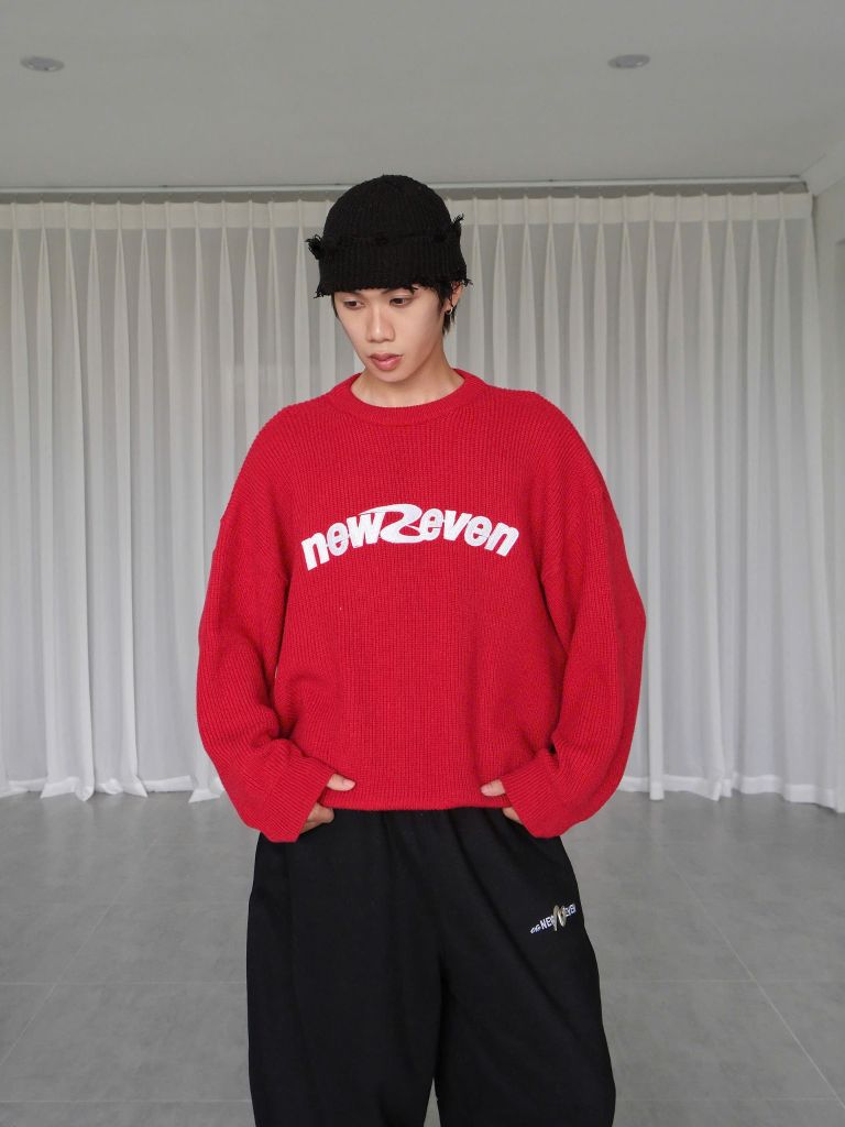 Áo Len Dệt ICONIC Nseven KNIT Unisex Form Rộng 492