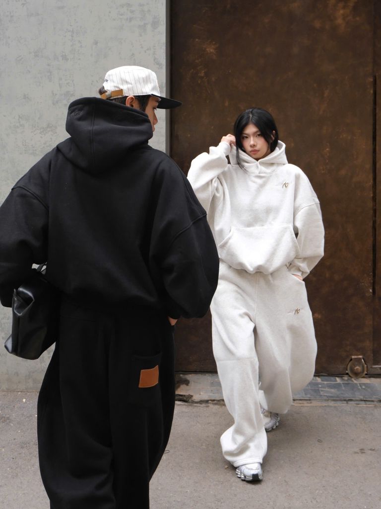 Áo Hoodie NSeven Glacier Club Iconic NEWSEVEN Nỉ Bông 350GSM Form Rộng HDZ.431