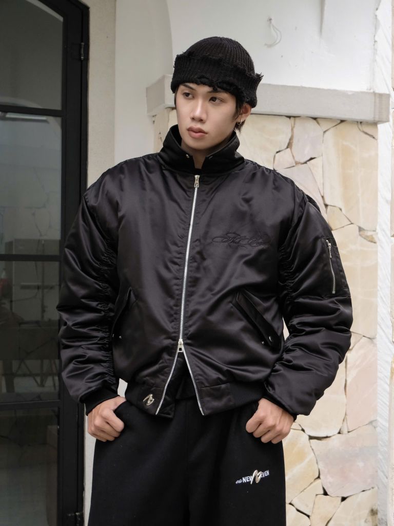 Áo Khoác Bomber 2 Lớp NSEVEN StormGuard Bomber Jacket 458