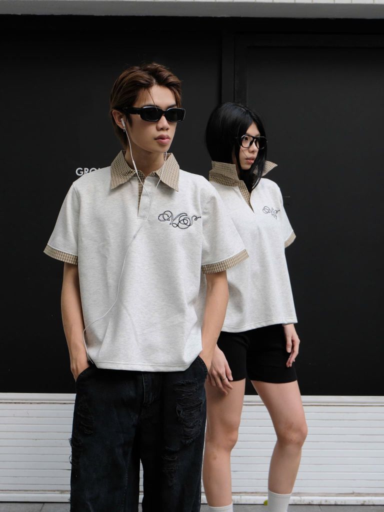 Áo Polo NSEVEN GleamingSS the first NEWSEVEN Phối Cổ Caro NAT.506