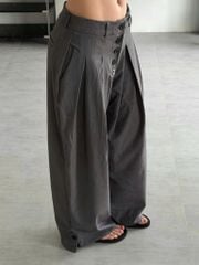 Quần ống thụng xếp ly NEWSEVEN 5B Cascade Trousers NQD.501