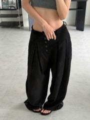 Quần ống thụng xếp ly NEWSEVEN 5B Cascade Trousers NQD.501