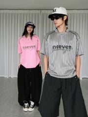 Áo Thun Jersey Cộc Tay NEWSEVEN Shadow Stripe Jersey NAT.508