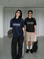 Áo Thun Jersey Cộc Tay NEWSEVEN Shadow Stripe Jersey NAT.508
