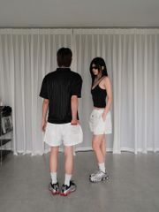 Quần Short Dù Thêu NSeven Signature Logo Short NQD.514