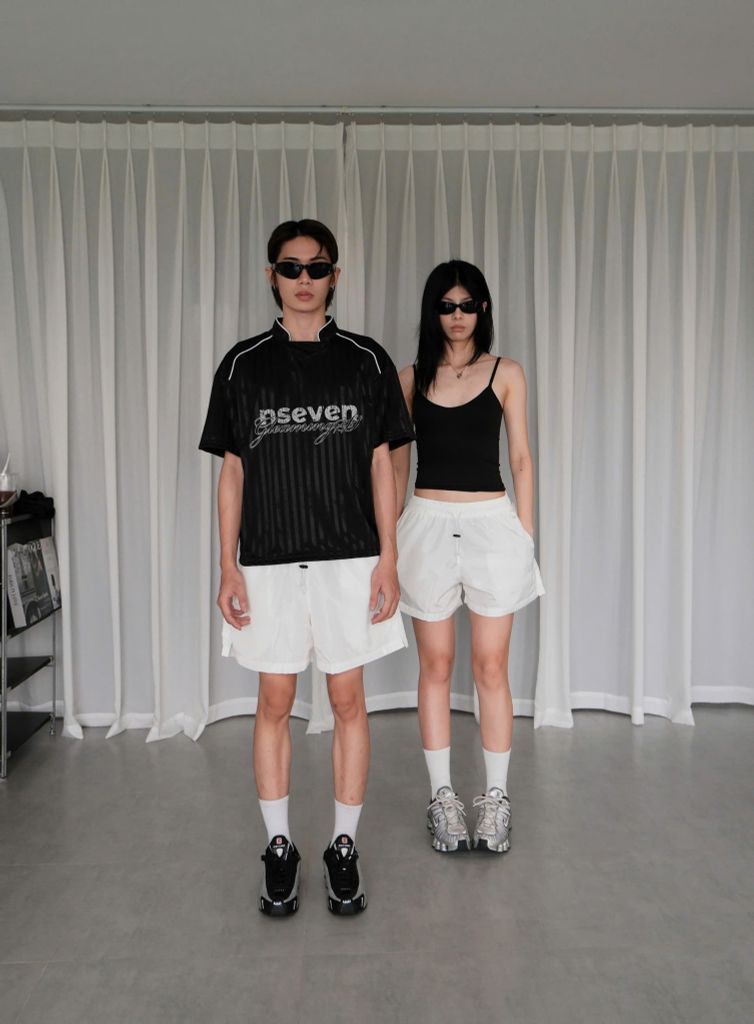 Quần Short Dù Thêu NSeven Signature Logo Short NQD.514
