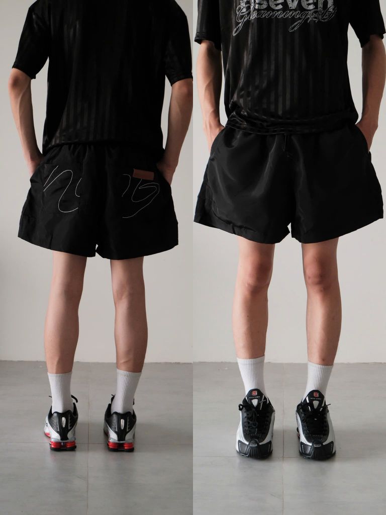 Quần Short Dù Thêu NSeven Signature Logo Short NQD.514
