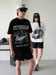 Áo Thun Form Rộng NEWSEVEN Dark Nitro T-Shirt Cotton Premium 260Gsm NAT.516