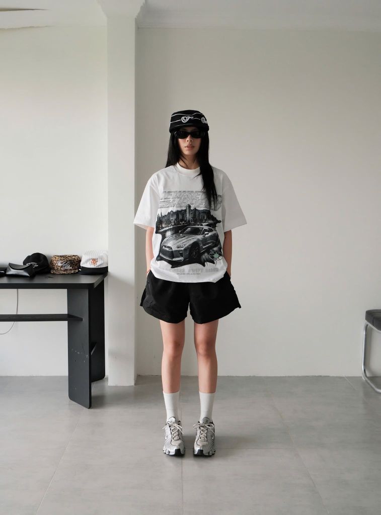 Áo Thun Form Rộng NEWSEVEN Dark Nitro T-Shirt Cotton Premium 260Gsm NAT.516