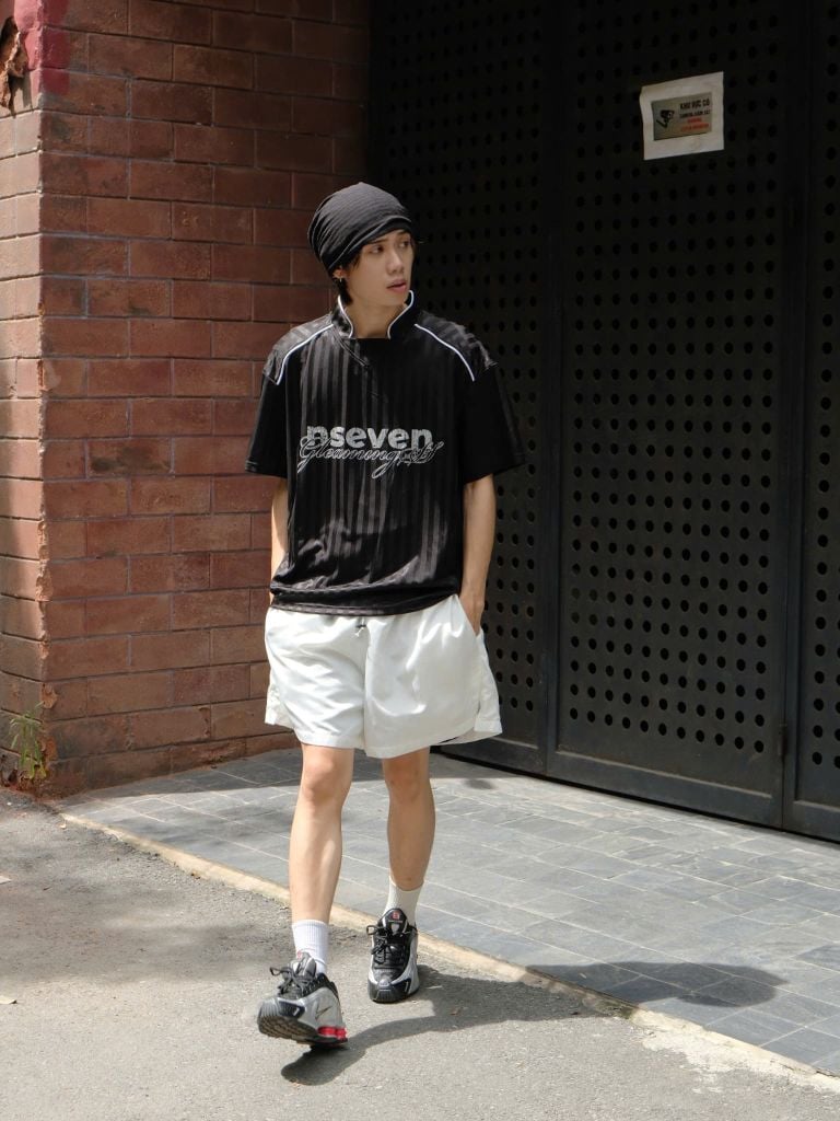 Áo Thun Jersey Cộc Tay NEWSEVEN Shadow Stripe Jersey NAT.508