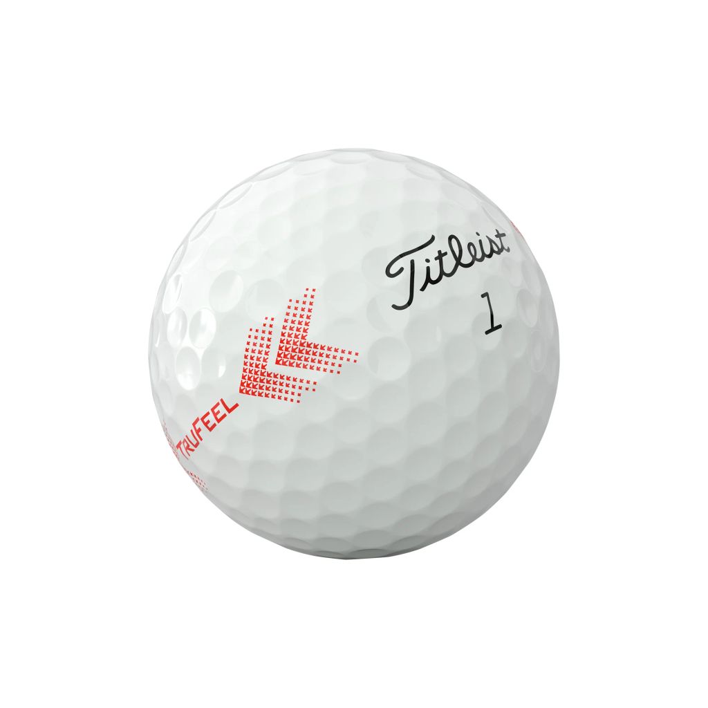 Hộp 12 Bóng golf TruFeel AIM 2 lớp 2026 màu Trắng | Titleist