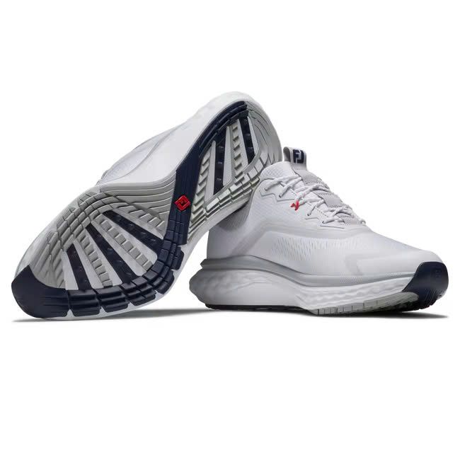 Giày Golf Nam FF QUANTUM WHT/NVY/GRN - 57041 | FootJoy