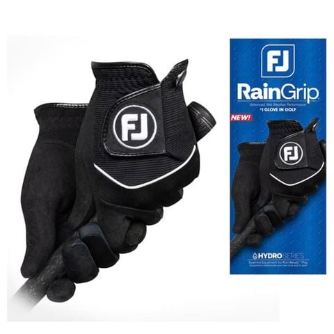Găng tay golf nam RAINGRIP BLACK NEW | FootJoy