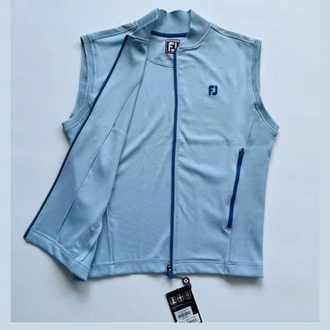 Áo khoác nam FJ Double Jersey Knit Full Zip Vest w Rib Accents 82087   | FootJoy