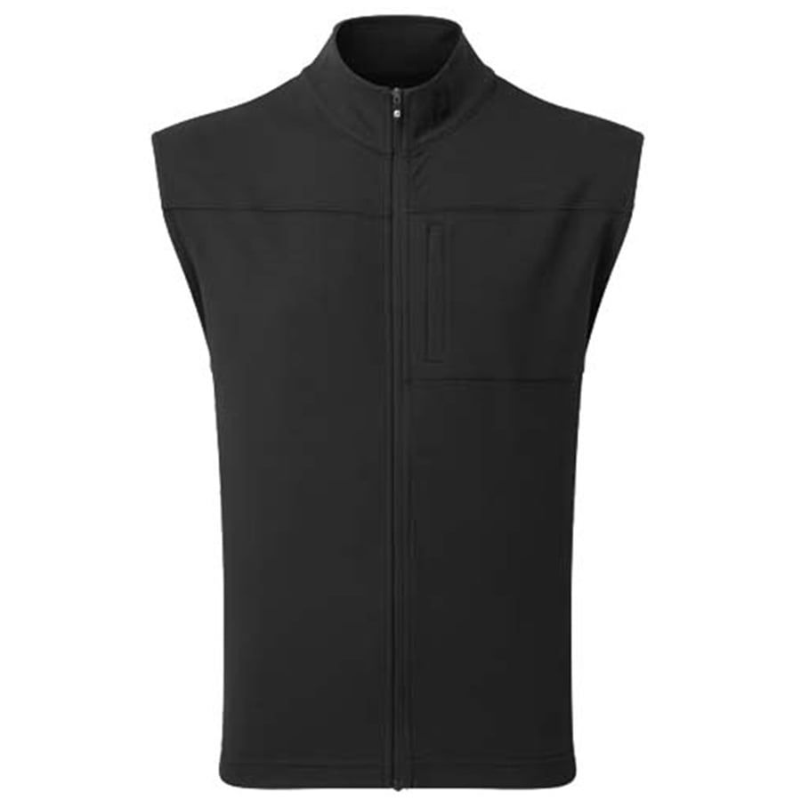 Áo golf nam tay ngắn FJ Ottoman Full Zip Knit Vest 82261 MEGA SALE | F