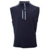 Áo golf nam tay ngắn FJ Quarter Zip Heather Blocked Vest 86407 MEGA SA