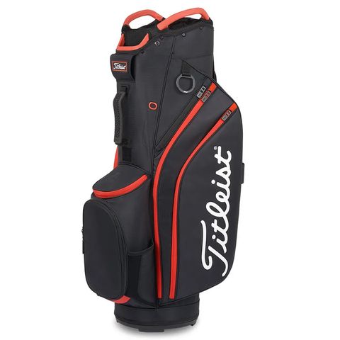 Túi gậy golf CART 14 BLACK/BLACK/RED TB22CT6-006  | Titleist