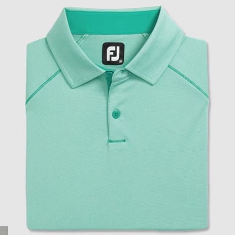 Áo golf nam tay ngắn FJ Geo Jacquard, Self Collar 31373 | FootJoy