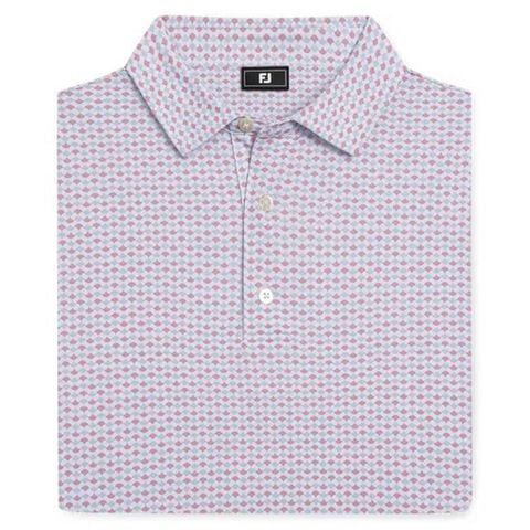 Áo Golf Nam Tay Ngắn Ginko Geo Pique 40803 | FootJoy