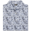 Áo golf nam tay ngắn Garden Print Lisle Periwinkle 37462 | FootJoy