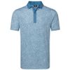 Áo Golf Tay Ngắn FootJoy Condensed Camo Print Lisle Self Collar 39474