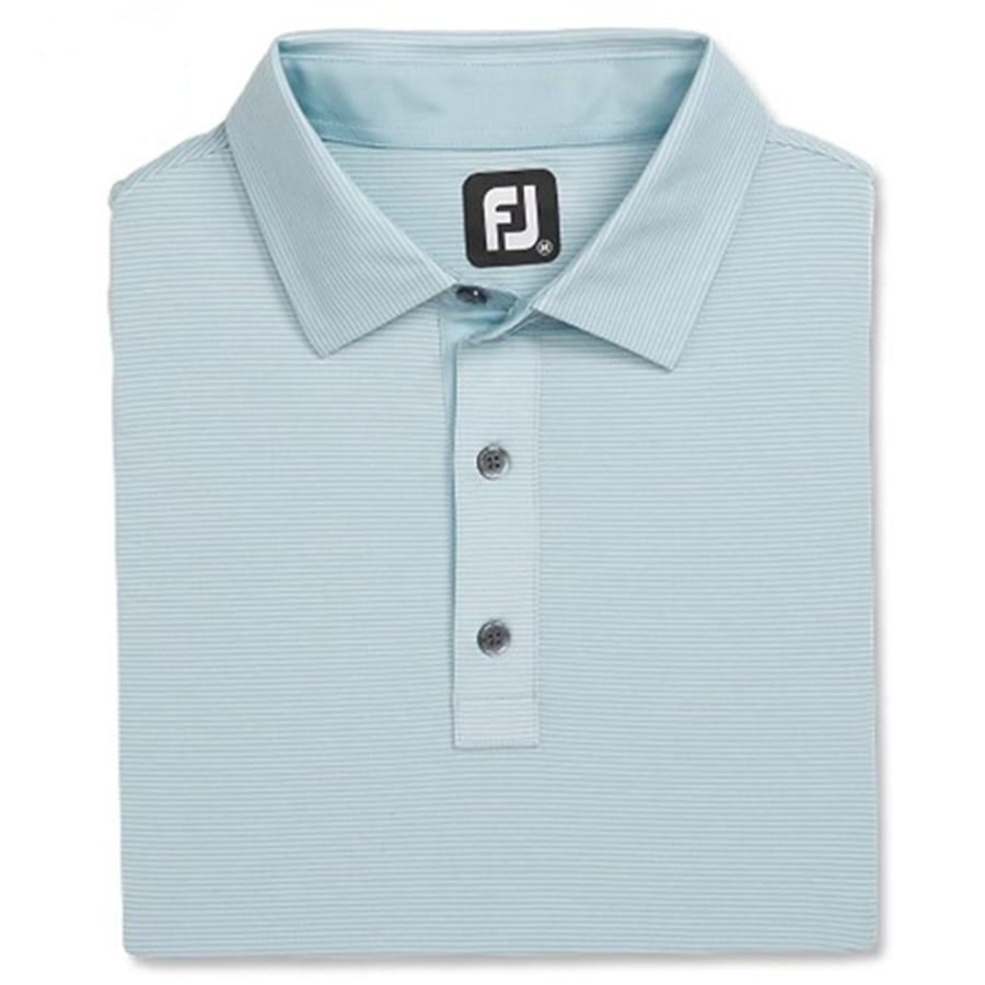 Áo Golf Tay Ngắn FootJoy  Jacquard Dot, Lisle Self Collar & Placket 31