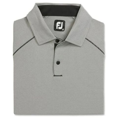 Áo Golf Nam Tay Ngắn Geo Jacquard, Self Collar 31374 | FootJoy