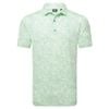 Áo Golf Tay Ngắn FootJoy Leaf Camo Lisle, Self Collar 32695 | FootJoy