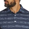 Áo golf nam tay ngắn Ikat Stripe Lisle Marine 37482 | FootJoy