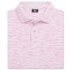 Áo golf nam tay ngắn Broken Stripe Print Pique White / Magenta 37443 |