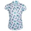 Áo golf nữ tay ngắn Cap Sleeve Floral Shirt 89773 MEGA SALE | FootJoy