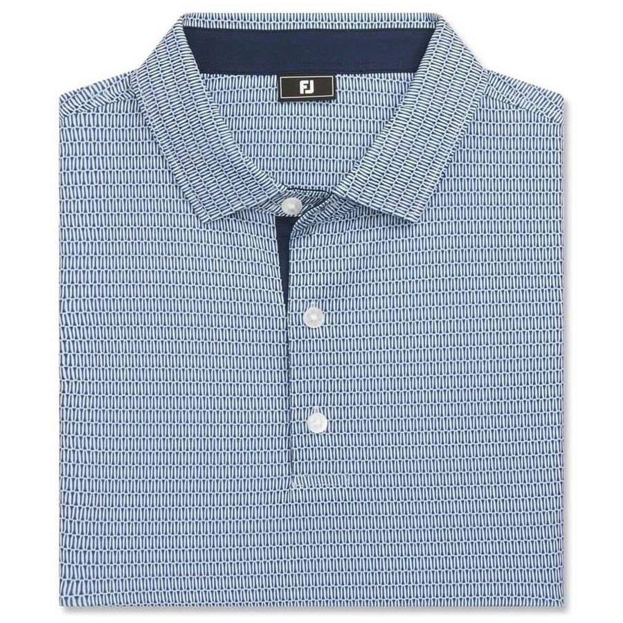 Áo Golf Tay Ngắn FootJoy Tee Geo Print Lisle 37476 | FootJoy