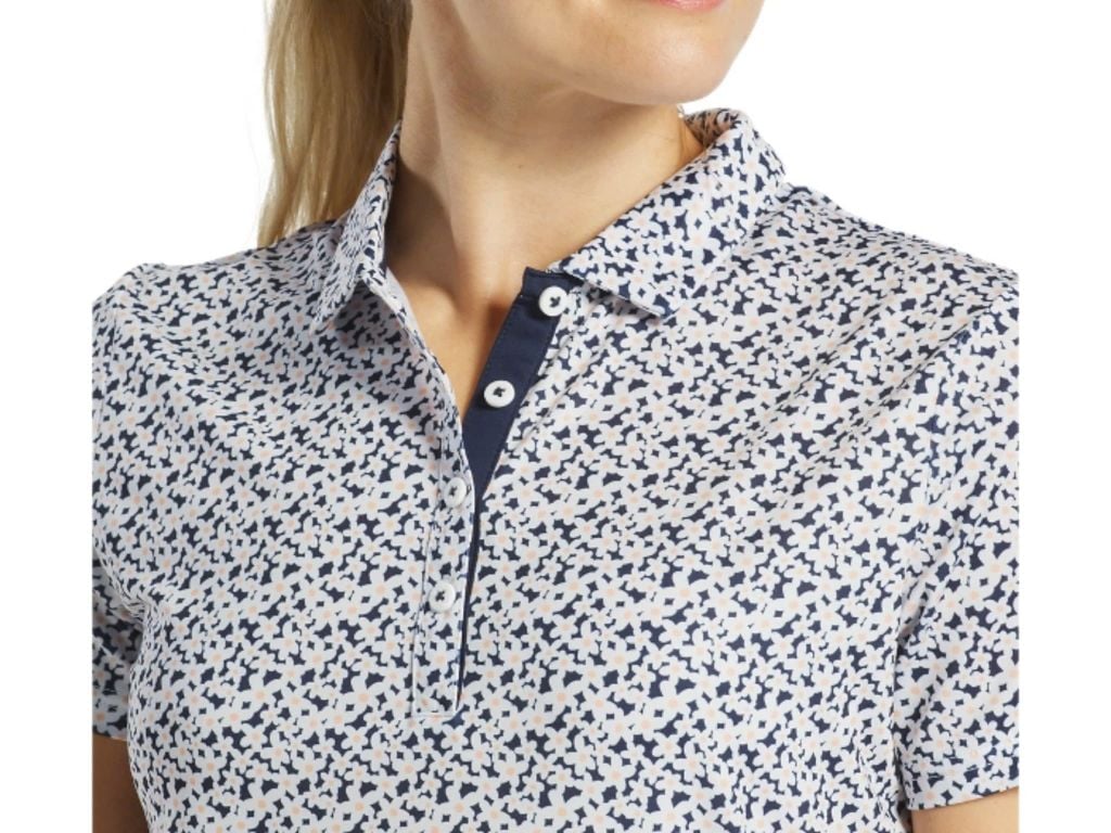 Áo Golf Nữ Tay Ngắn FootjoyFloral Print SS Shirt 31568 | Footjoy