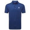 Áo Golf Tay Ngắn FootJoy Eu Fj Stamp Prt Lisle Op Blue 32532 | FootJoy