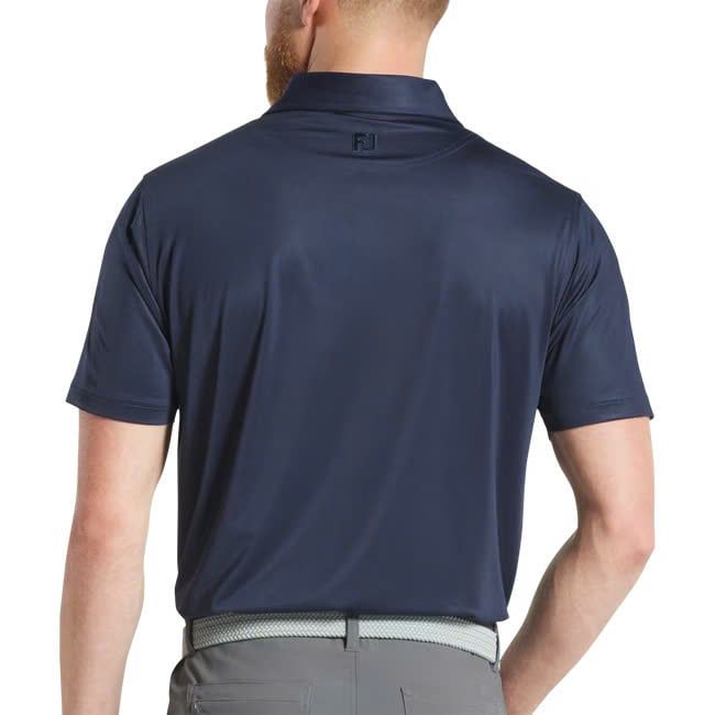 Áo golf nam tay ngắn Tonal Dot Print Lisle Navy 31485 | FootJoy